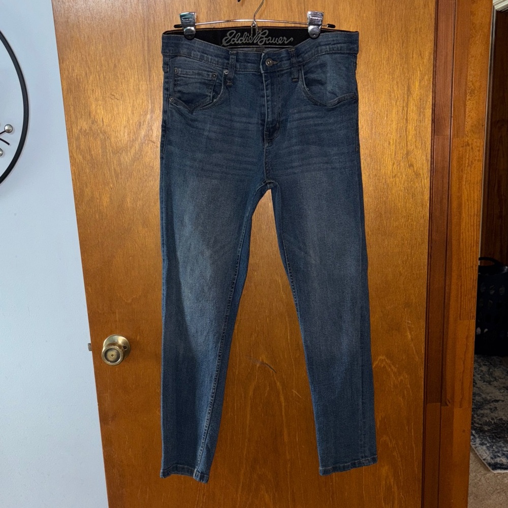 Eddie Bauer Men's Dark Blue Slim Jeans - NWOT